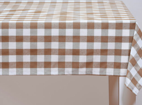 Mantel Vichy Beige 